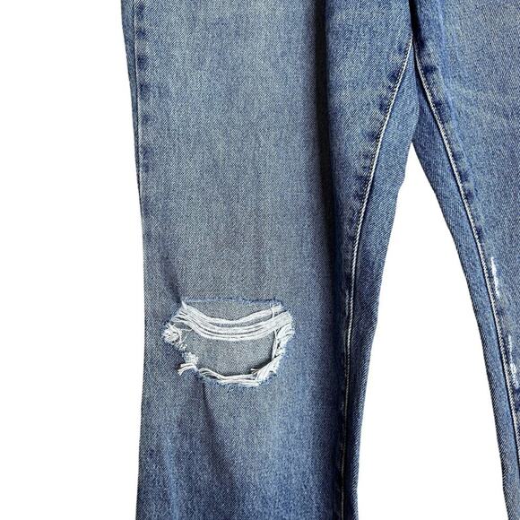 BDG Urban Outfitters Bootcut Jeans Women 31 Distressed Denim Streetwear - Picture 11 of 16
